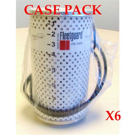 FLEETGUARD FS1029 - Fuel filter cross reference
