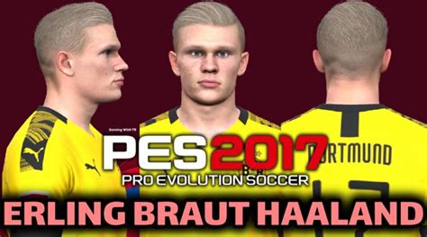 Haaland Pes 2021 Face