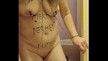 Esclave F Autoseance Ceinture Et Leche Wc XVIDEOS