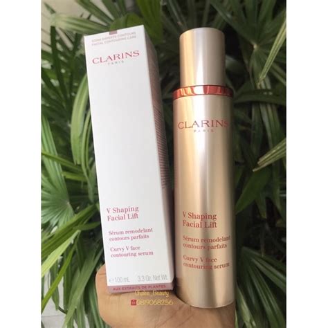 Clarins Facial Lift Curvy V Face Contouring Serum 100 Ml V Shaping