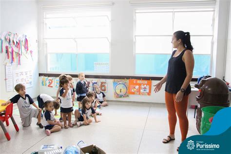 Aprendendo A Separar O Lixo Maternal Col Gio Pur Ssimo Cora O De