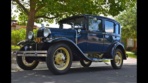 SOLD 1931 Model A Murray Town Sedan CA YouTube