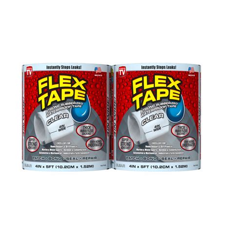 FLEX TAPE Clear, 2 pk. - Walmart.com - Walmart.com