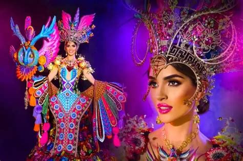 Miss México sorprende a la pasarela con su traje típico mostrando lo