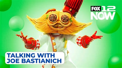 Live Talking With Joe Bastianich Spaghetti And Meatballs’ On The Masked Singer Youtube