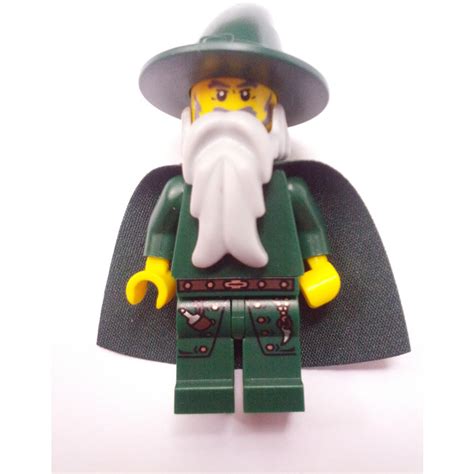 LEGO Dark Green Wizard Chess King Castle Minifigure | Brick Owl - LEGO Marketplace