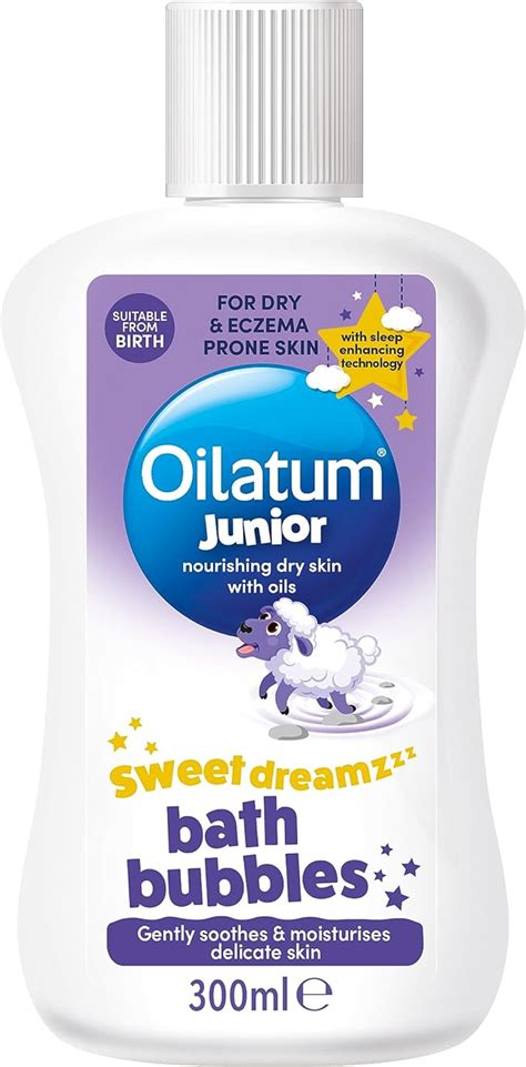 Oilatum Junior Sweet Dreamz Bath Bubbles For Dry Sensitive Eczema