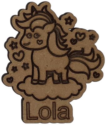 STI2D Net Magnet Licorne Personnalisable