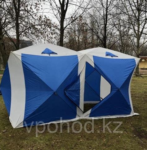 Палатка куб для зимней рыбалки 1621 двойная: продажа, цена в Алматы ...