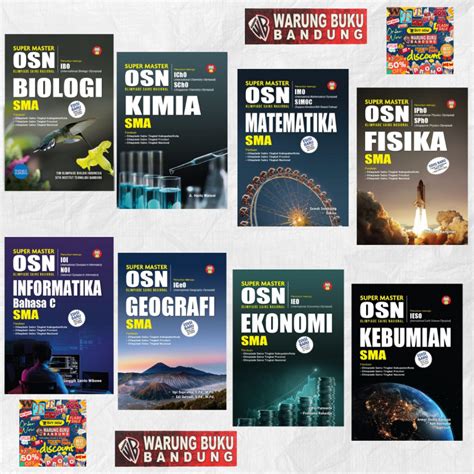 Jual Buku Super Master Olimpiade Sains Nasional Sma Edisi Baru Dan