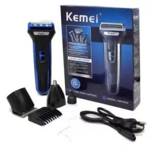 KEMEI 3 In 1 Rechargeable Electric Shaver Trimmer KM 6330 Shopznowpk