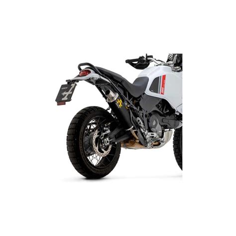 Indy Race Evo Dark Aluminum Silencer Arrow Ducati Desert X