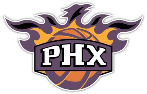 PHOENIX SUNS NBA Basketball Logo Vinyl Sticker Decal Cornhole Car Wall