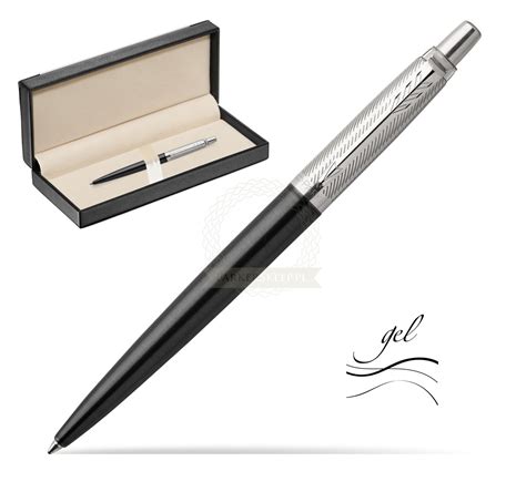 Parker Jotter Premium Gel Dark Grey Tower Ct Ballpoint Pen In Classic