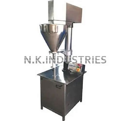 Stainless Steel Semi Automatic Auger Powder Filling Machine Model Name