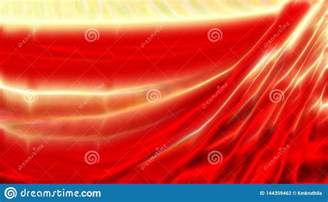 Abstract Red And Gold Texture Background Stock Illustration