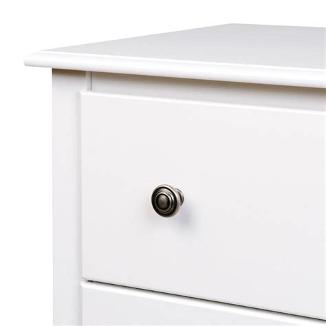 Prepac Monterey White 6 Drawer Chest At