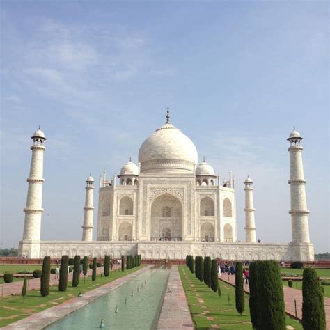 Premium Photo Taj Mahal India Incredible India White Wonder Wonders