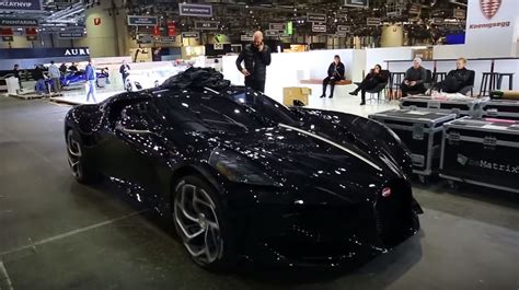 $18.7M Bugatti La Voiture Noire Has Electric Motor, Leaves Geneva on ...