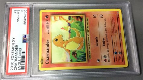 Pokemon Xy Evolutions Charmander Psa Gamestop