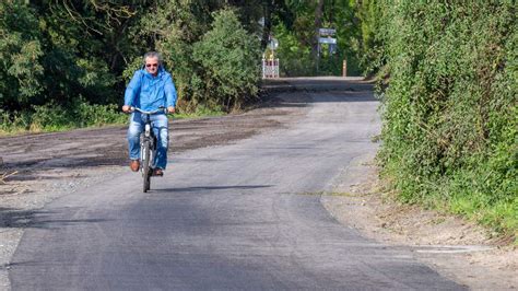 Neuer Radweg an der Straße An der Marsch ist fertig