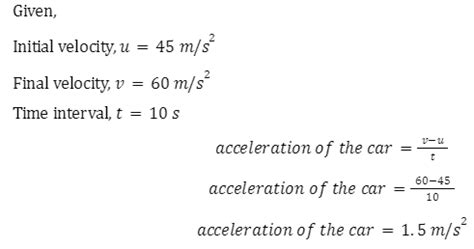 What is Acceleration-Formula, Unit, Examples, Types, and FAQs - 88Guru 