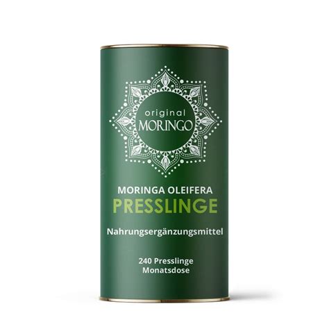 Original Moringo Presslinge Moringa Oleifera Gesunde Kr Uter Superfood