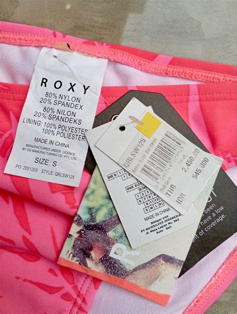 Authentic Roxy 1 Set Bikini Fesyen Wanita Pakaian Wanita Lainnya