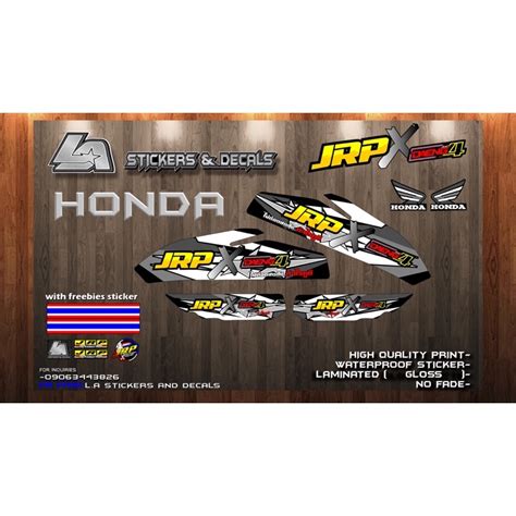 Honda Tmx 125 155 Jrp X Daeng Decals With Freebies Shopee Philippines