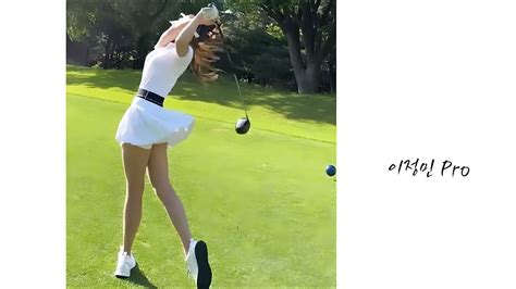 세로골프tv 기분까지 좋아지는 멋진 스윙 Klpga 이정민 프로 스윙 모음 이정민프로 Youtube