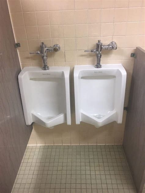 The Spacing Between The Urinals At My Brothers College Is Insane R