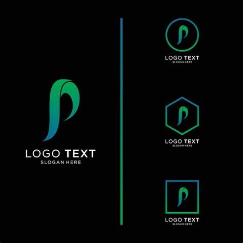 Premium Vector Letter P Logo Icon Design Template Elements