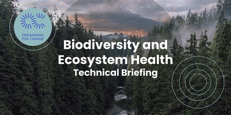 Biodiversity And Ecosystem Health Technical Briefing Toronto Climate