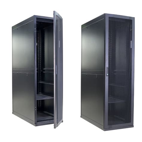 High Perforation Standard 42u Server Rack Cabinet With Shelf Server Enclosure And 42u