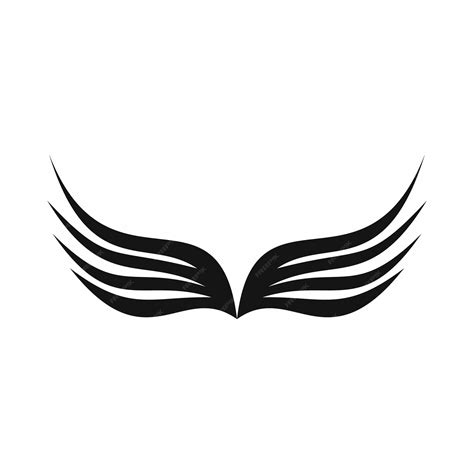 Premium Vector Wing Icon In Simple Style Isolated Vector Illustration