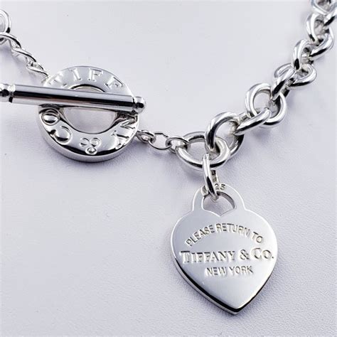 Tiffany And Co 17 Please Return To Tiffany And Co 925 Sterling Silver