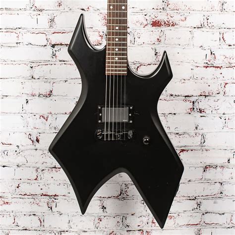 Bc Rich Bronze Warlock Electric Guitar Black X1448 Used Reverb