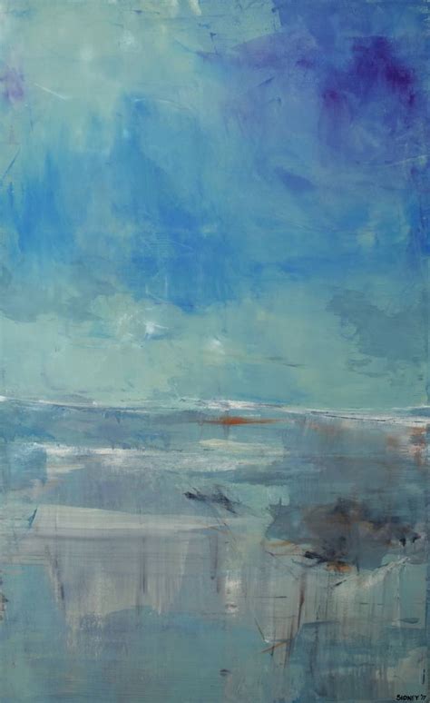 Land and Sea Painting by Justin Sidney | Saatchi Art