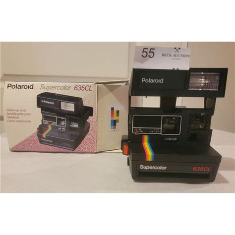 A Polaroid Supercolor 635cl Instant Camera