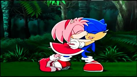 Sonic X Amy Kiss Sonic By Niklasm15 On Deviantart