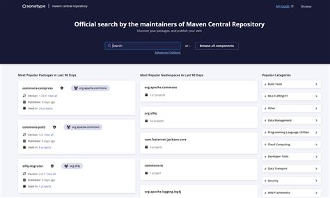 New design, new feature: Maven Central improvements for developers