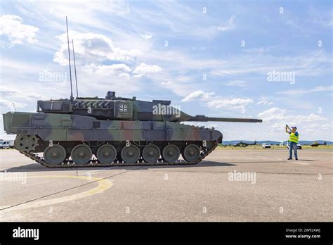 Leopard A Main Battle Tank Of The Bundeswehr Bueckeburg Army