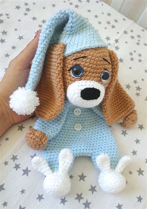 Tutoriel Patron Crochet Doudou Chien Plat Pdf Ladm