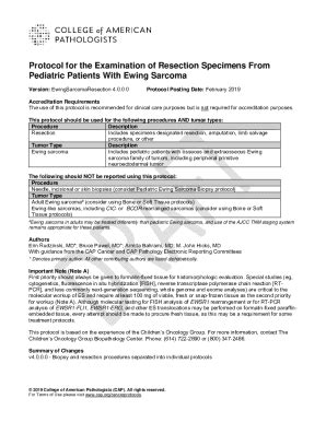 Fillable Online Ewing Sarcoma Treatment Pdq Patient Version Fax Email