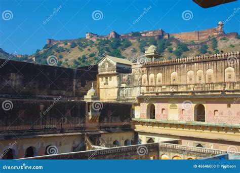 Amber Fort stock photo. Image of india, singh, impressive - 46646600