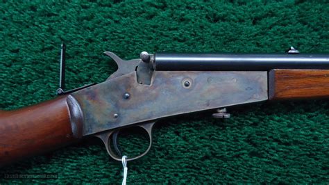 Early Remington Model 6 Falling Block Caliber 22 Rifle For Sale