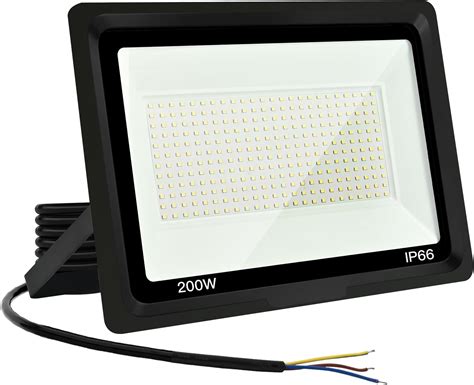 CREATESTAR Projecteur extérieur LED 200W Spot LED Extérieur IP66