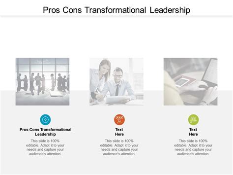 Pros Cons Transformational Leadership Ppt Powerpoint Presentation