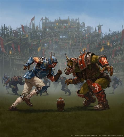 Blood Bowl 2 Announced With First Info Key Artwork And Teaser Trailer