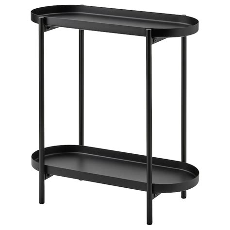 OLIVBLAD plant stand, indoor/outdoor black, 22" - IKEA